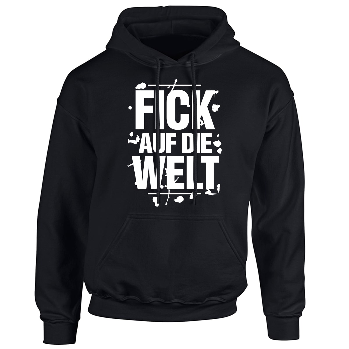 Bild von FICK AUF DIE WELT - HOODY [schwarz]